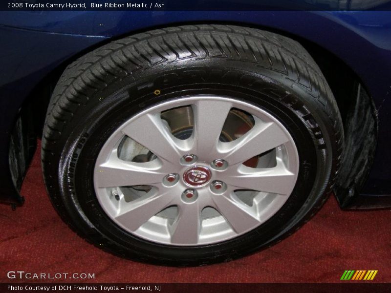 Blue Ribbon Metallic / Ash 2008 Toyota Camry Hybrid