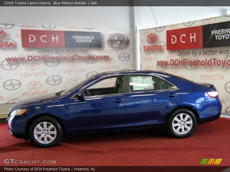 Blue Ribbon Metallic / Ash 2008 Toyota Camry Hybrid
