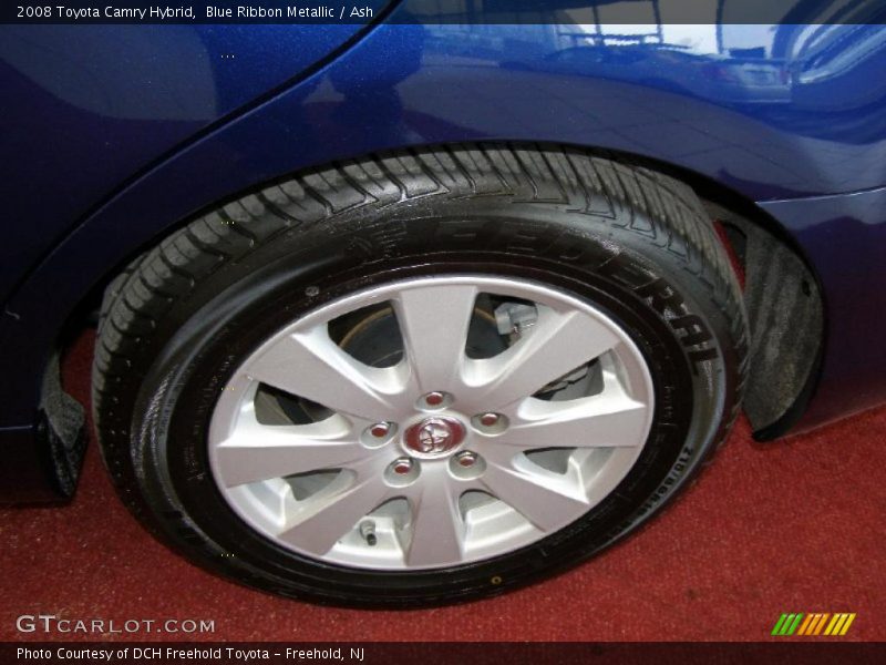 Blue Ribbon Metallic / Ash 2008 Toyota Camry Hybrid