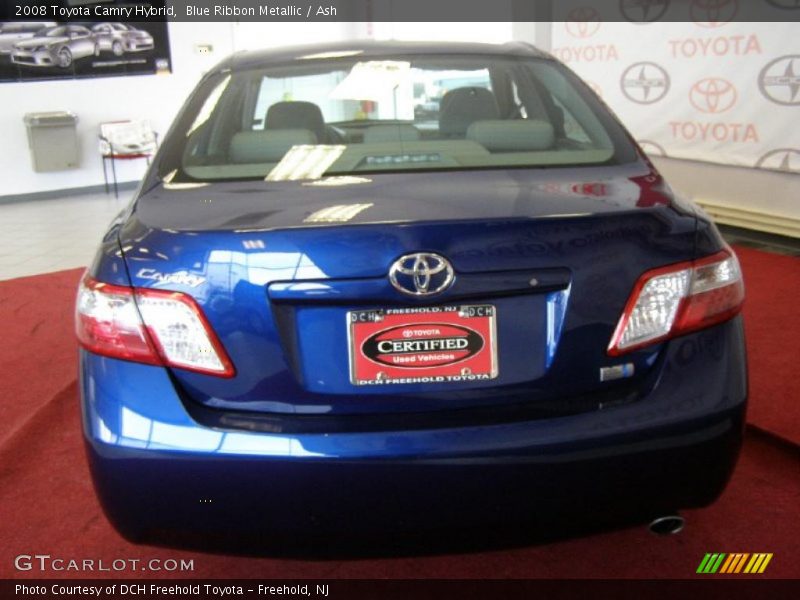Blue Ribbon Metallic / Ash 2008 Toyota Camry Hybrid