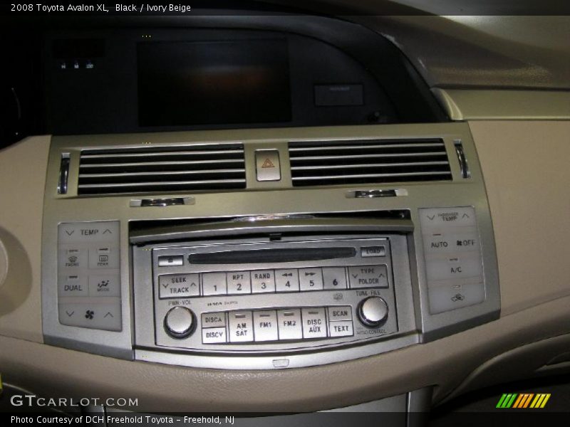 Black / Ivory Beige 2008 Toyota Avalon XL