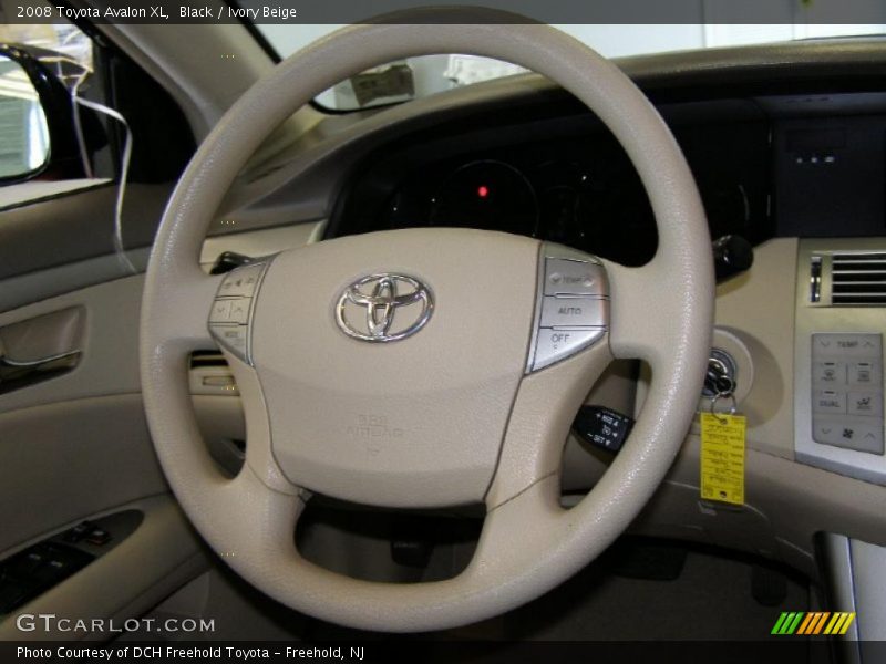 Black / Ivory Beige 2008 Toyota Avalon XL