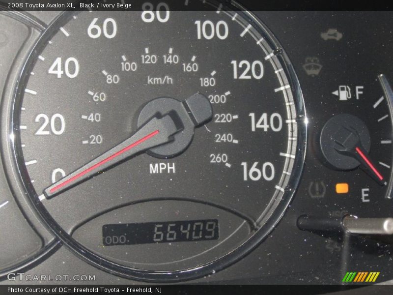Black / Ivory Beige 2008 Toyota Avalon XL