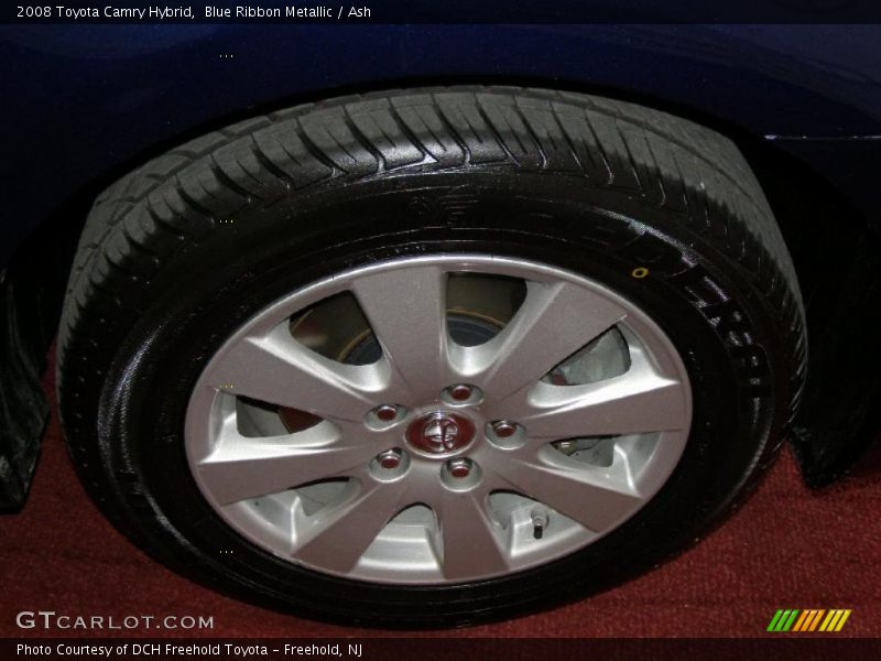 Blue Ribbon Metallic / Ash 2008 Toyota Camry Hybrid