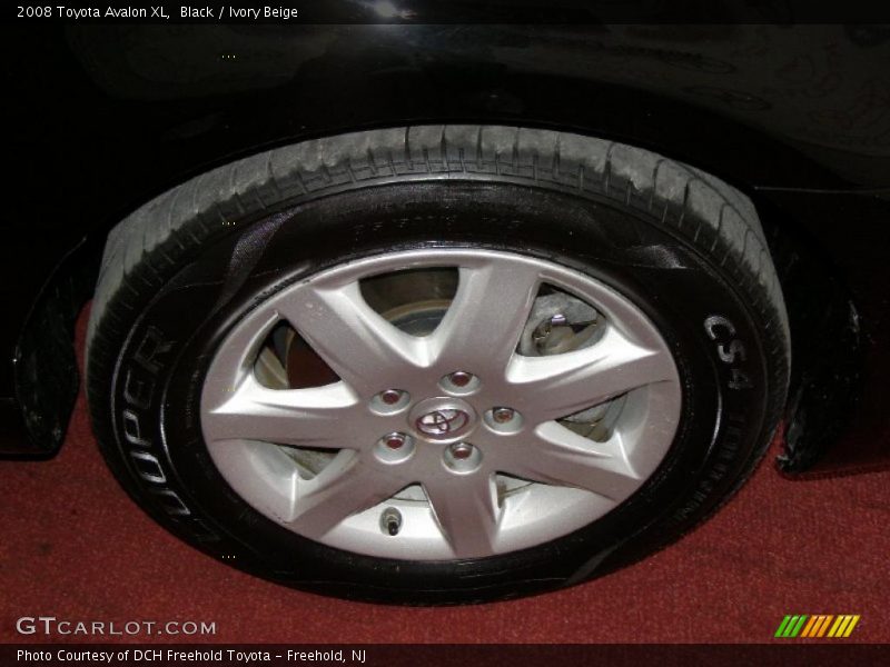 Black / Ivory Beige 2008 Toyota Avalon XL