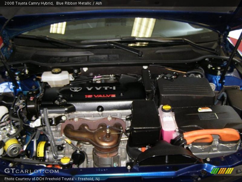 Blue Ribbon Metallic / Ash 2008 Toyota Camry Hybrid