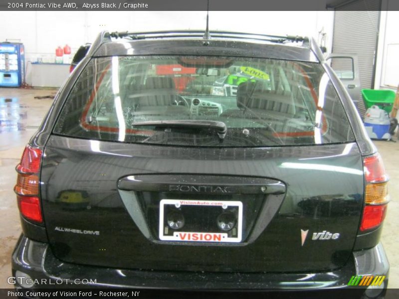 Abyss Black / Graphite 2004 Pontiac Vibe AWD