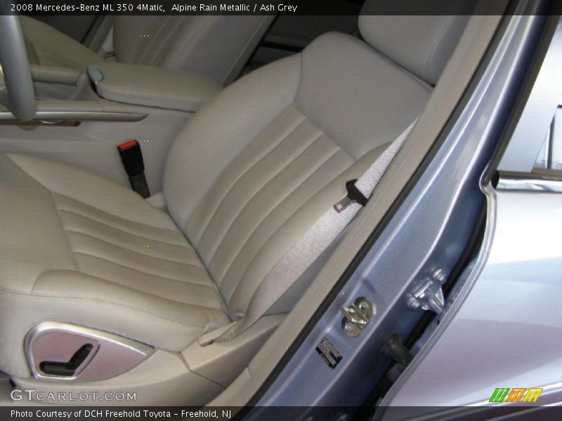 Alpine Rain Metallic / Ash Grey 2008 Mercedes-Benz ML 350 4Matic