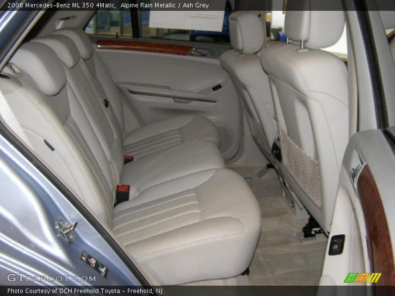 Alpine Rain Metallic / Ash Grey 2008 Mercedes-Benz ML 350 4Matic