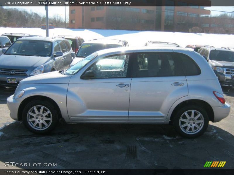 Bright Silver Metallic / Pastel Slate Gray 2009 Chrysler PT Cruiser Touring