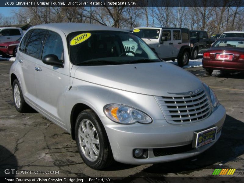Bright Silver Metallic / Pastel Slate Gray 2009 Chrysler PT Cruiser Touring
