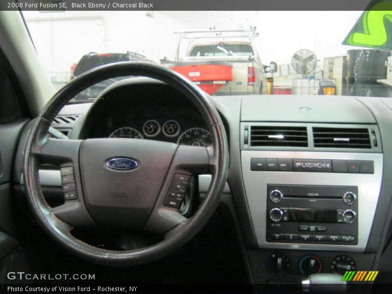 Black Ebony / Charcoal Black 2008 Ford Fusion SE