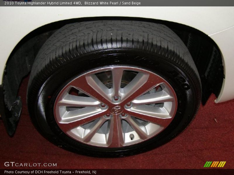  2010 Highlander Hybrid Limited 4WD Wheel