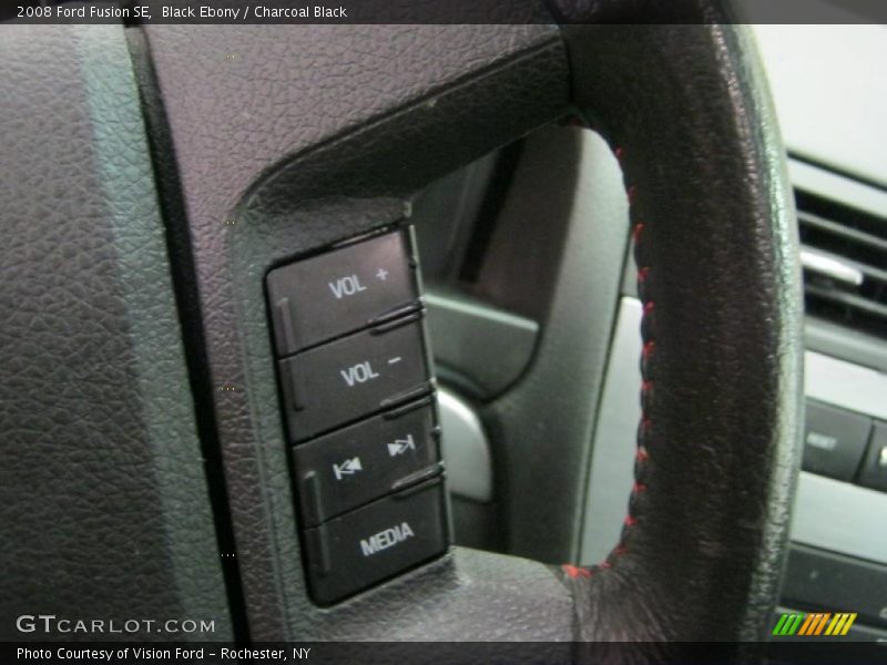Black Ebony / Charcoal Black 2008 Ford Fusion SE