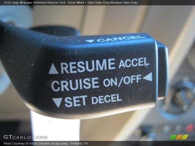 Stone White / Dark Slate Gray/Medium Slate Gray 2010 Jeep Wrangler Unlimited Rubicon 4x4