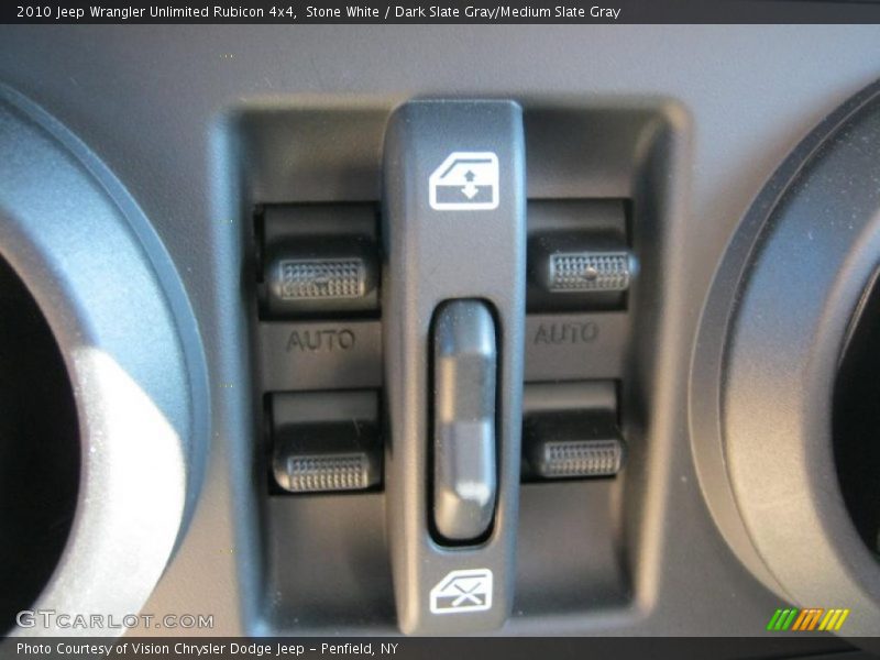 Stone White / Dark Slate Gray/Medium Slate Gray 2010 Jeep Wrangler Unlimited Rubicon 4x4