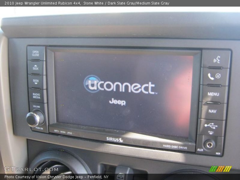 Stone White / Dark Slate Gray/Medium Slate Gray 2010 Jeep Wrangler Unlimited Rubicon 4x4