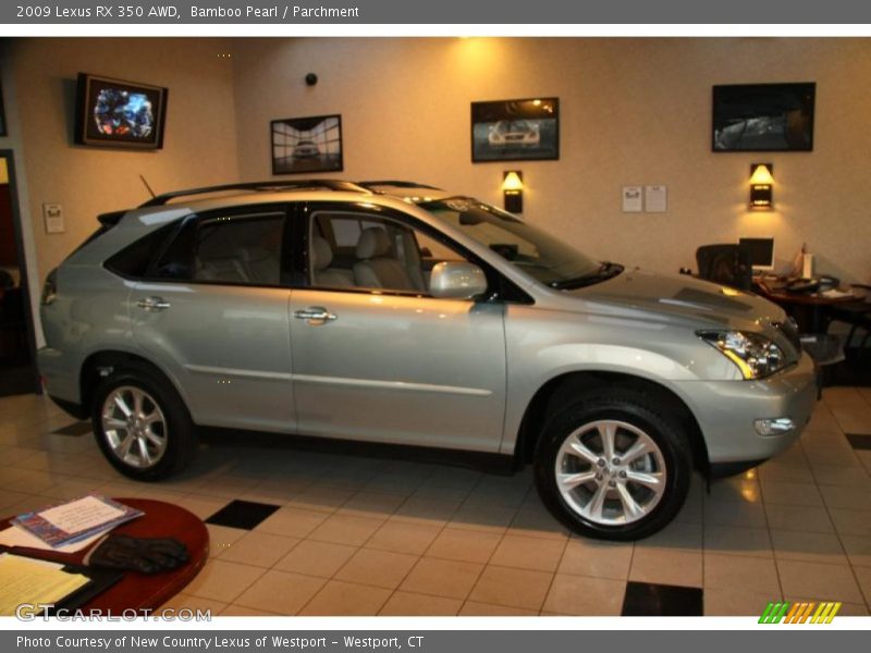 Bamboo Pearl / Parchment 2009 Lexus RX 350 AWD
