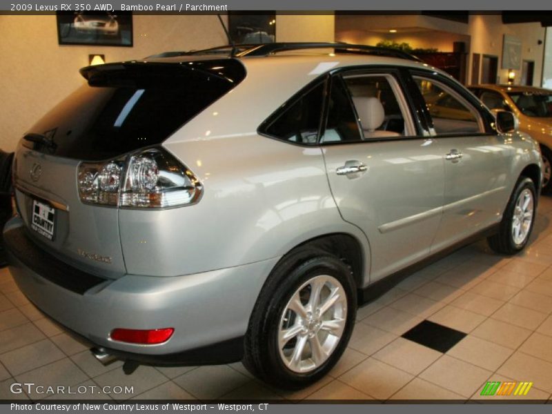 Bamboo Pearl / Parchment 2009 Lexus RX 350 AWD