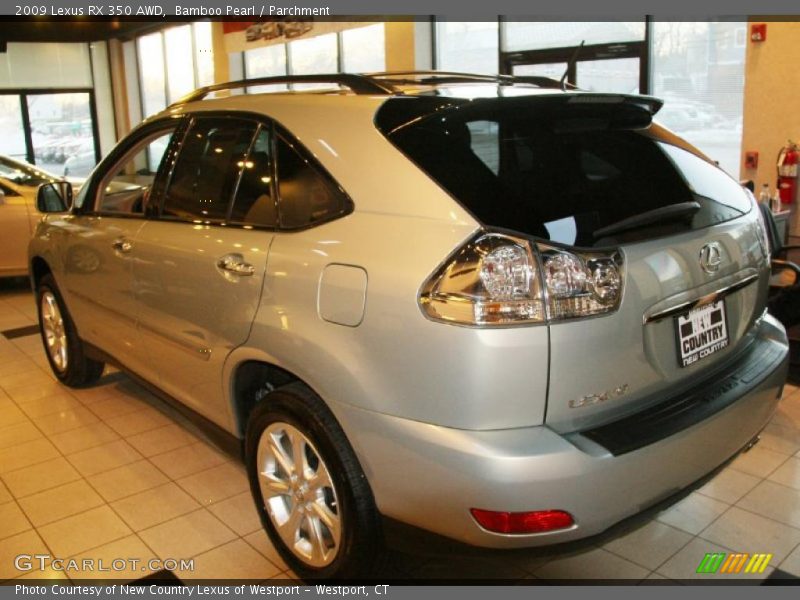 Bamboo Pearl / Parchment 2009 Lexus RX 350 AWD