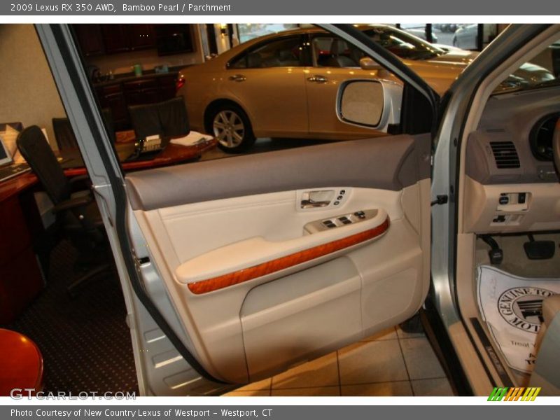 Bamboo Pearl / Parchment 2009 Lexus RX 350 AWD