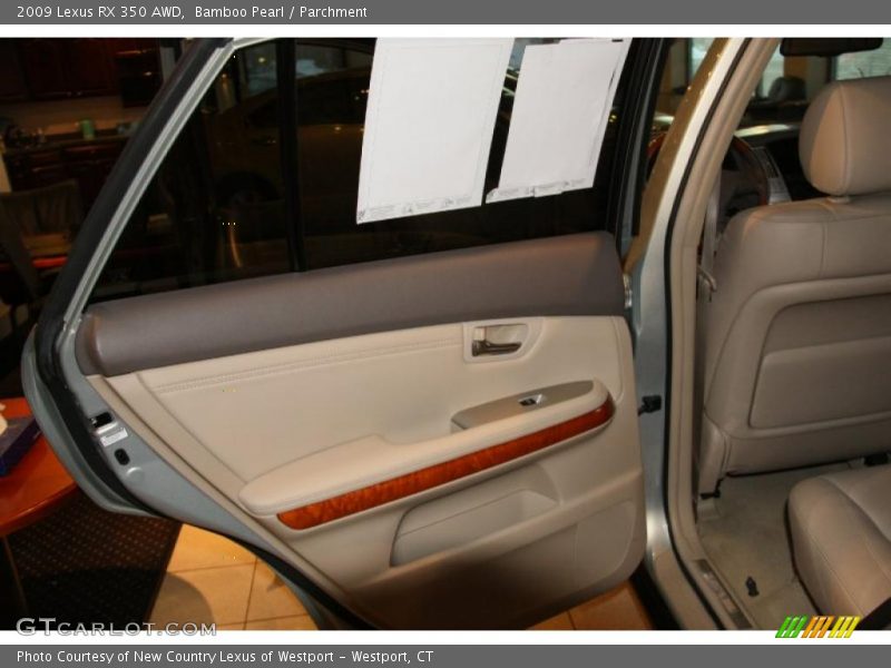 Bamboo Pearl / Parchment 2009 Lexus RX 350 AWD