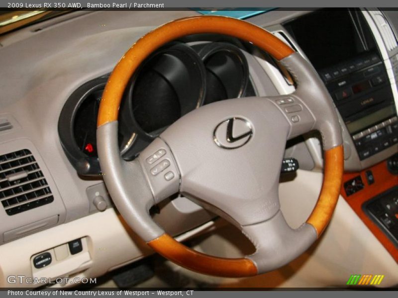 Bamboo Pearl / Parchment 2009 Lexus RX 350 AWD
