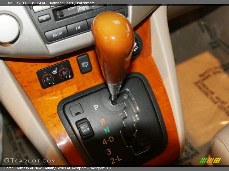 Bamboo Pearl / Parchment 2009 Lexus RX 350 AWD