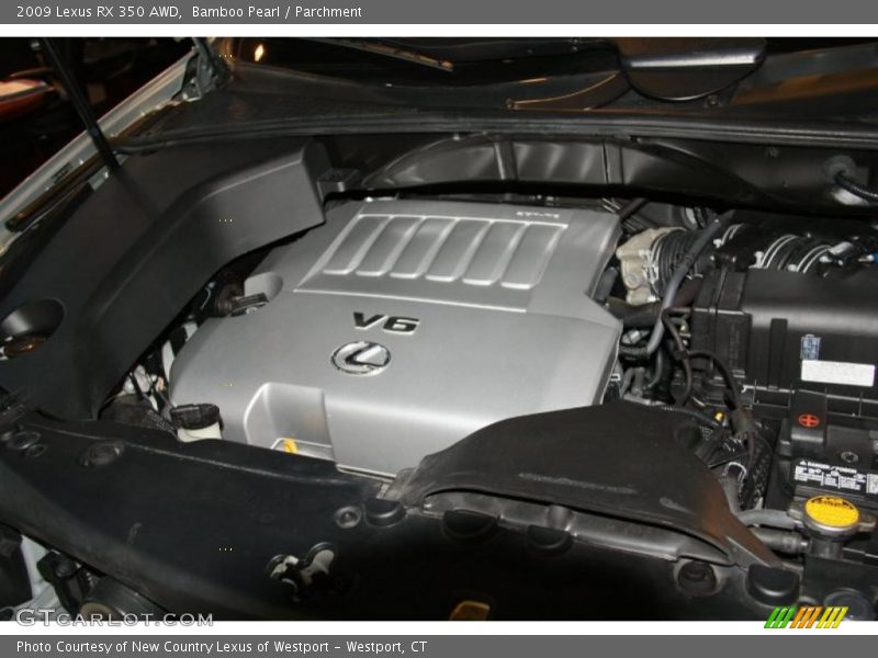 Bamboo Pearl / Parchment 2009 Lexus RX 350 AWD