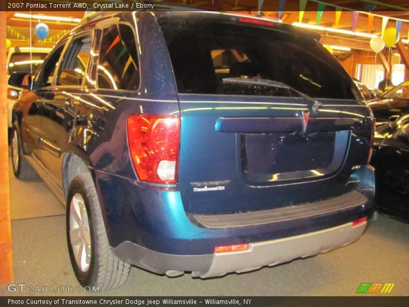 Crystal Lake / Ebony 2007 Pontiac Torrent AWD