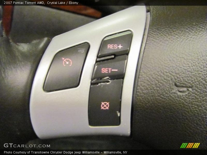 Crystal Lake / Ebony 2007 Pontiac Torrent AWD