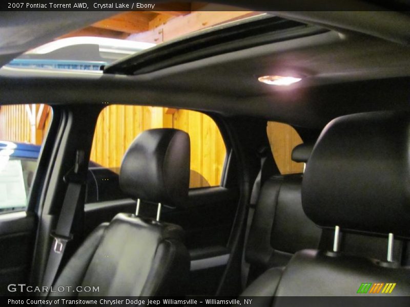 Crystal Lake / Ebony 2007 Pontiac Torrent AWD