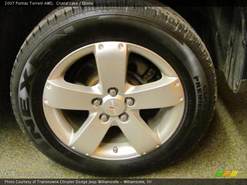 Crystal Lake / Ebony 2007 Pontiac Torrent AWD