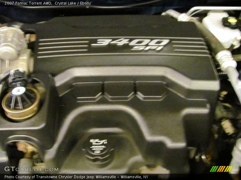 Crystal Lake / Ebony 2007 Pontiac Torrent AWD
