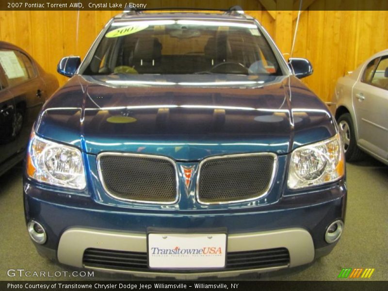 Crystal Lake / Ebony 2007 Pontiac Torrent AWD