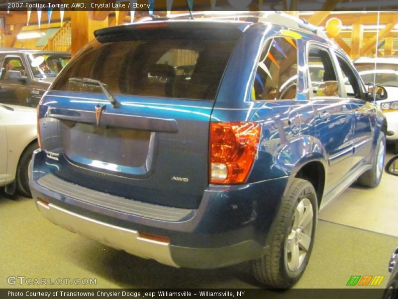 Crystal Lake / Ebony 2007 Pontiac Torrent AWD