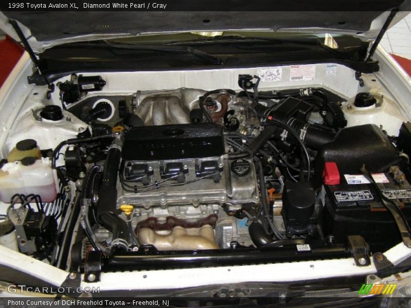 Diamond White Pearl / Gray 1998 Toyota Avalon XL