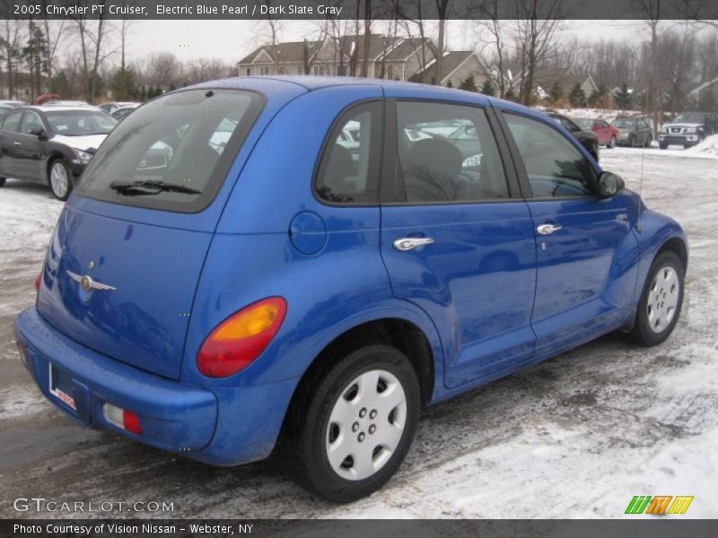 Electric Blue Pearl / Dark Slate Gray 2005 Chrysler PT Cruiser