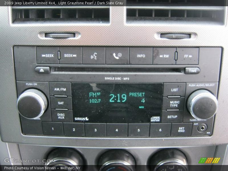 Controls of 2009 Liberty Limited 4x4