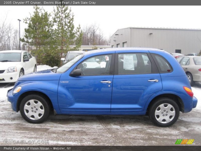 Electric Blue Pearl / Dark Slate Gray 2005 Chrysler PT Cruiser