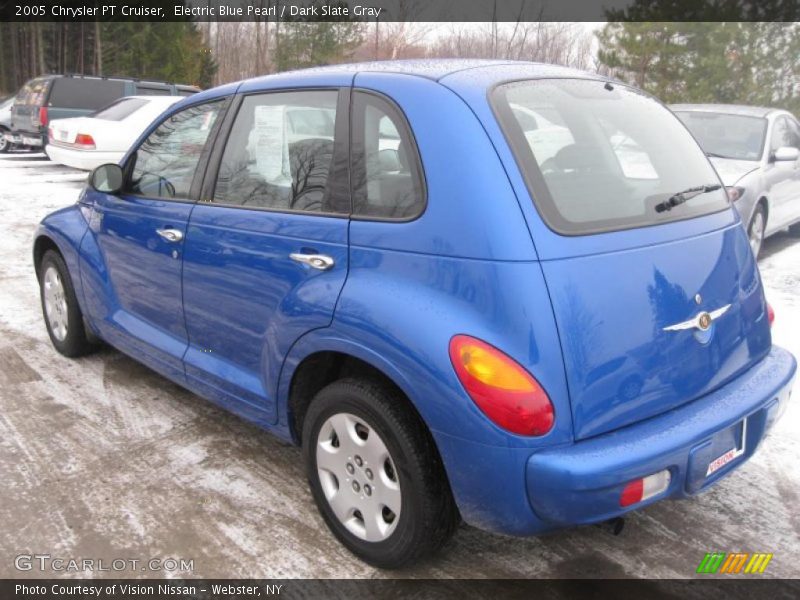 Electric Blue Pearl / Dark Slate Gray 2005 Chrysler PT Cruiser