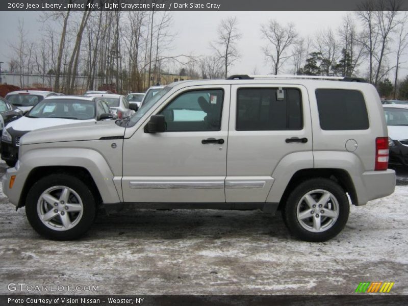  2009 Liberty Limited 4x4 Light Graystone Pearl