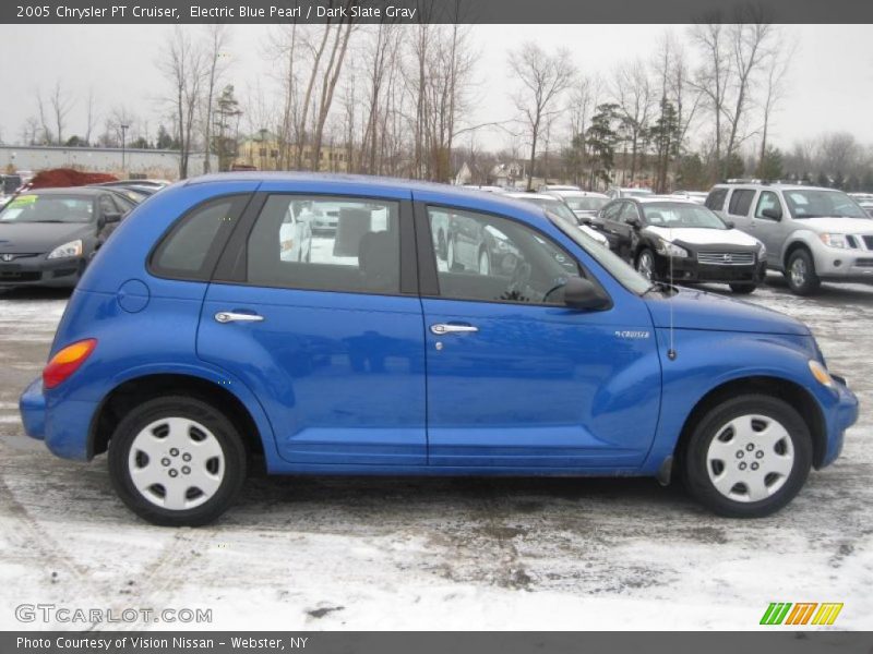 Electric Blue Pearl / Dark Slate Gray 2005 Chrysler PT Cruiser