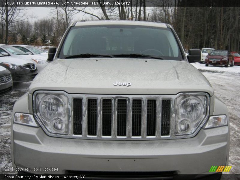 Light Graystone Pearl / Dark Slate Gray 2009 Jeep Liberty Limited 4x4