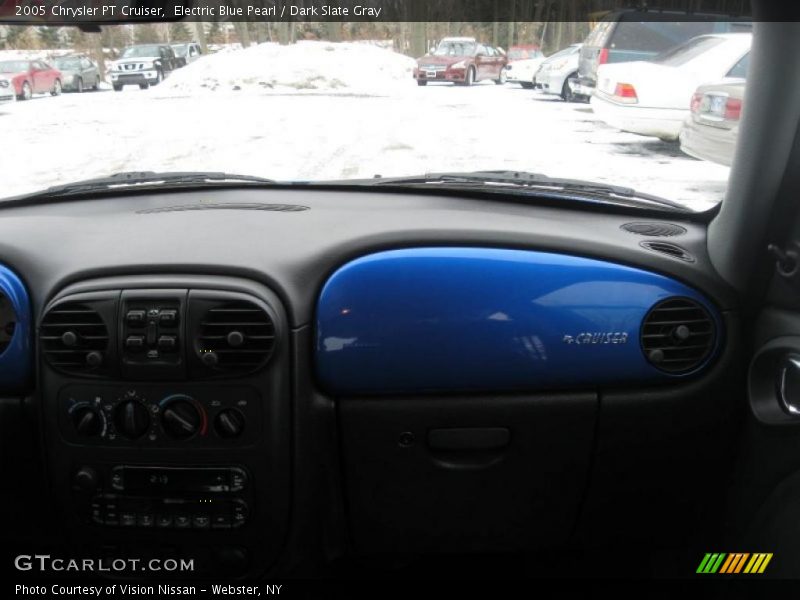 Electric Blue Pearl / Dark Slate Gray 2005 Chrysler PT Cruiser