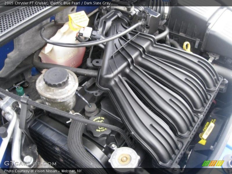 Electric Blue Pearl / Dark Slate Gray 2005 Chrysler PT Cruiser