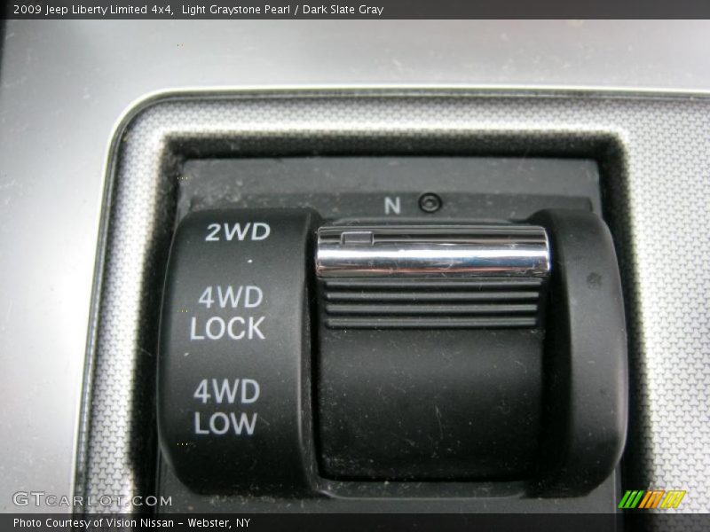 Light Graystone Pearl / Dark Slate Gray 2009 Jeep Liberty Limited 4x4