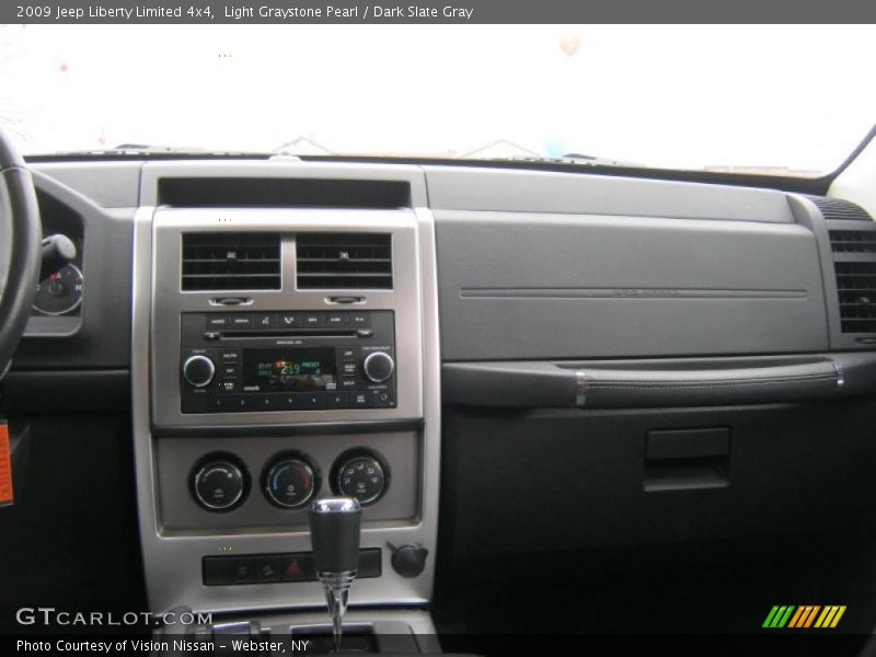 Light Graystone Pearl / Dark Slate Gray 2009 Jeep Liberty Limited 4x4