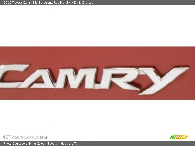 Barcelona Red Metallic / Dark Charcoal 2010 Toyota Camry SE