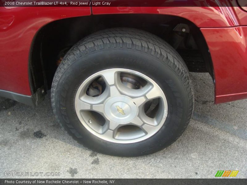 Red Jewel / Light Gray 2008 Chevrolet TrailBlazer LT 4x4